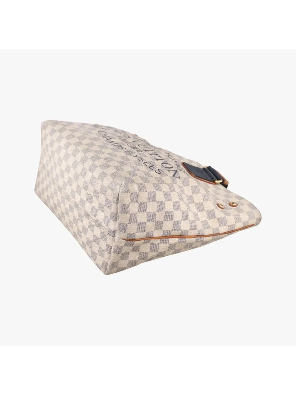 Louis Vuitton Plan Soleil Cava PM Azur Damier Canvas Handbag